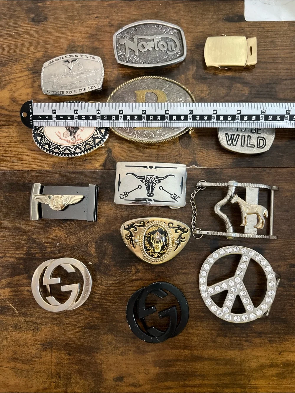 Mixed Men’s Money Clips and Buckle Accents - Gold & Silver Tones